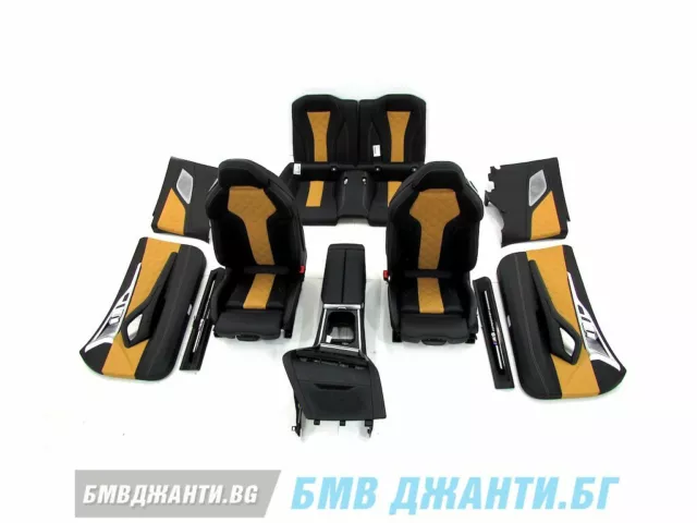 Set interior Seats Innenausstatung Sitze HEJA Leather Alcantara BMW F92 G15