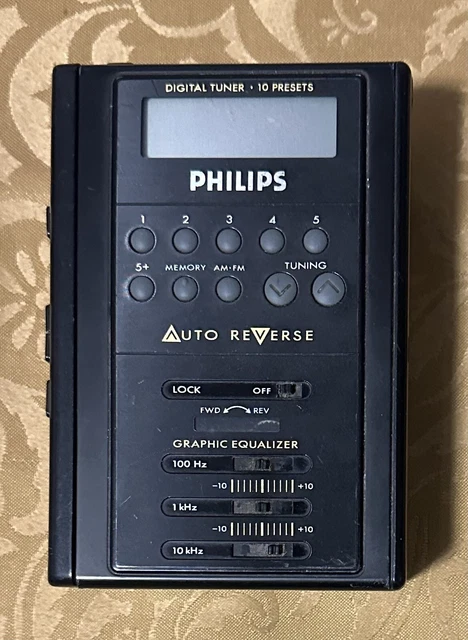 Philips AQ 6542 Avec Défaut / Walkman Cassette Player Vintage Baladeur Lecteur
