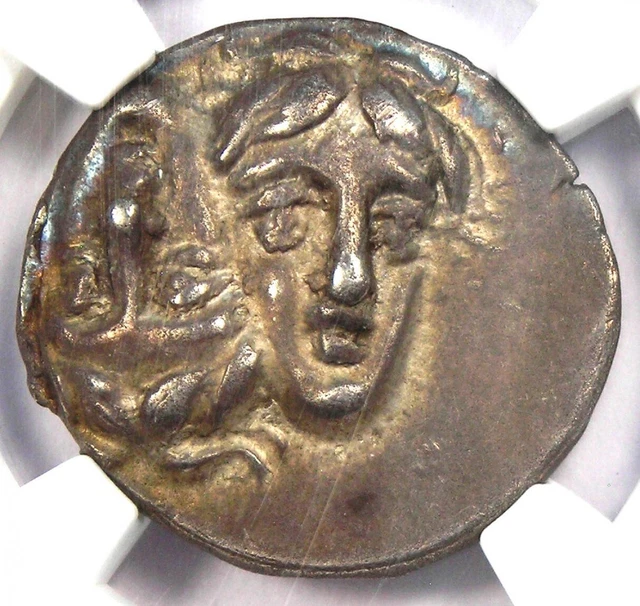 Greek Moesia Istros Istrus AR Drachm Silver Coin 300 BC. Certified NGC Choice XF