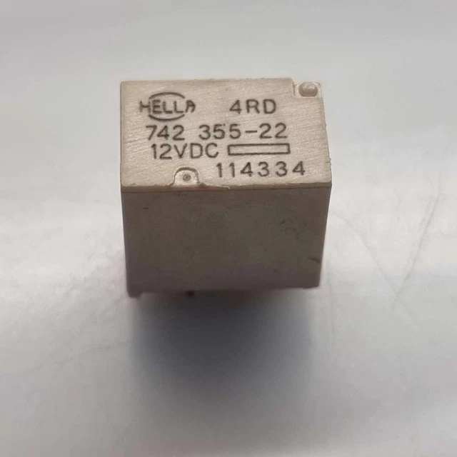 1pc Hella 4RA 007 793-04 12V 70A 4-Pin Automotive Relay - General Purpose Replacement