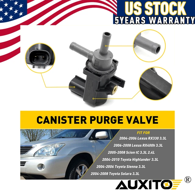 EVAP VACUUM VAPOR Canister Purge Valve Solenoid For Toyota Lexus 90910