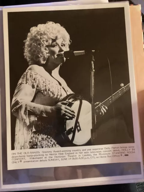 DOLLY PARTON 8x10 Promo Publicity Press Photo