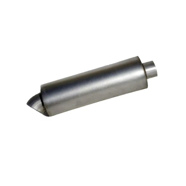 Race Muffler w/Turn Down Dwarf, Modlite Lighting Sprints 2 x 2 x 15 Round