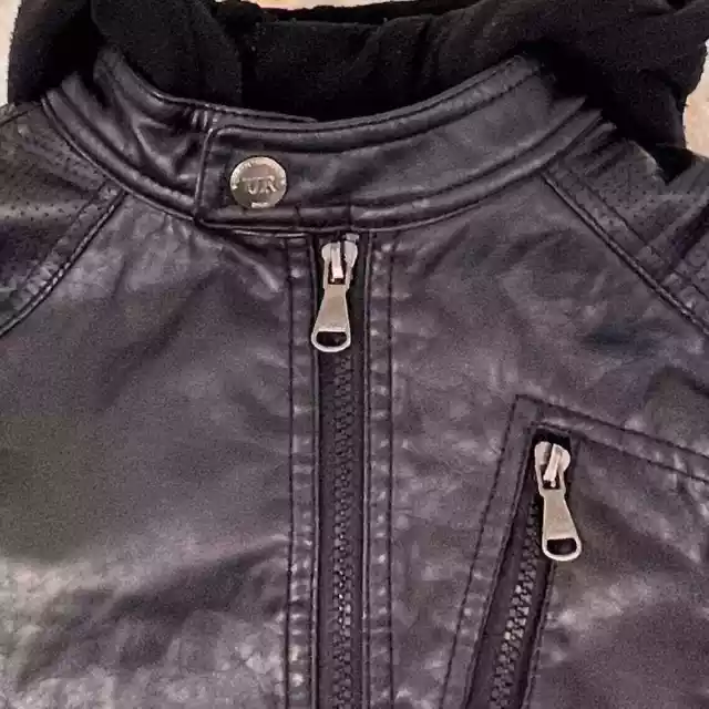 Urban Republic Boys Size 5/6 Biker Jacket.  Cool.       0330