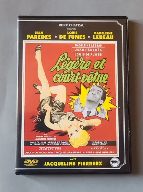 DVD LEGERE ET COURT VETUE - Louis DE FUNES / Jean PAREDES / Madeleine LEBEAU