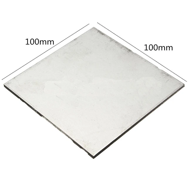 WOLWES Titanplatte TC4 GR5 100x100 Mm – 0,5 Bis 2 Mm Dick, Hochfest, Korrosionsbeständig, Schweißbar