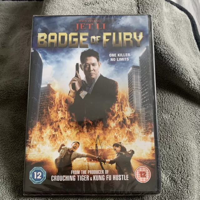Badge of Fury (2014) DVD - Jet Li    ****BRAND NEW AND FACTORY SEALED****