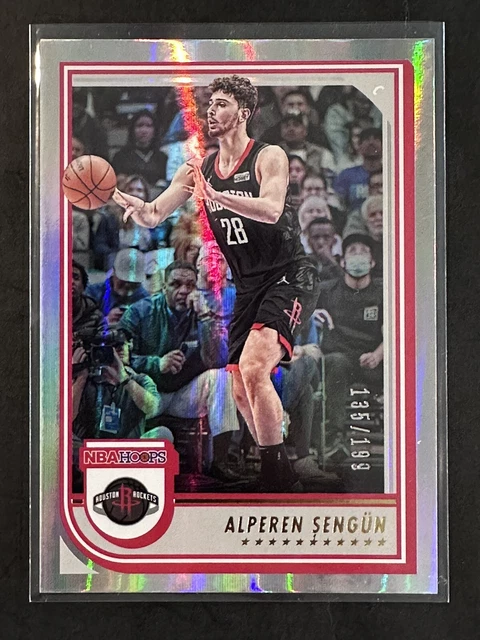 2022-23 Panini NBA Hoops Silver - Premium Box Set #131 Alperen Sengun /199