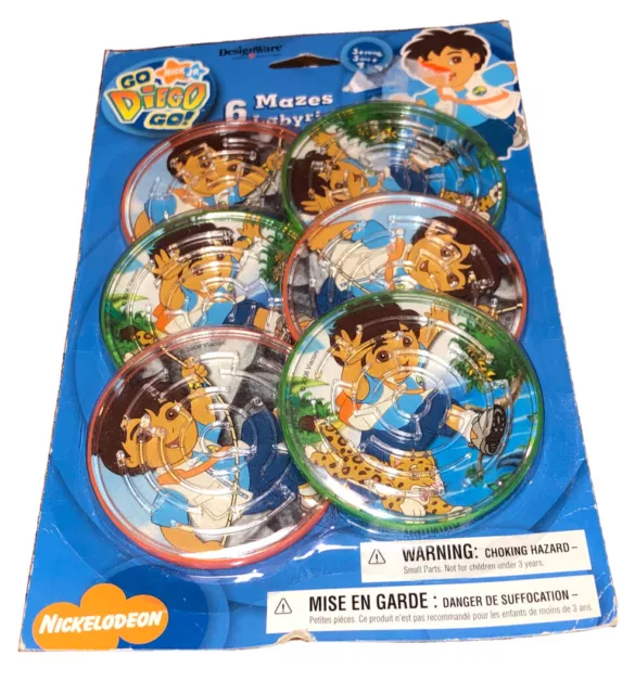 Designware Go Diego Go 2006 6 laberintos laberintos conjunto de Viacom