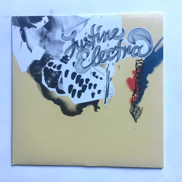 Justine Electra - Blues & Reds * 7 Inch Vinyl * Slang5037847 * Free P&P Uk *