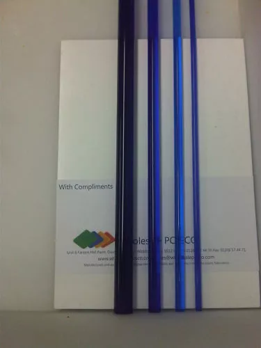 Acrylique Transparent Tige 15MM - 50MM Longueurs Rond perspex Solide Barre  100MM