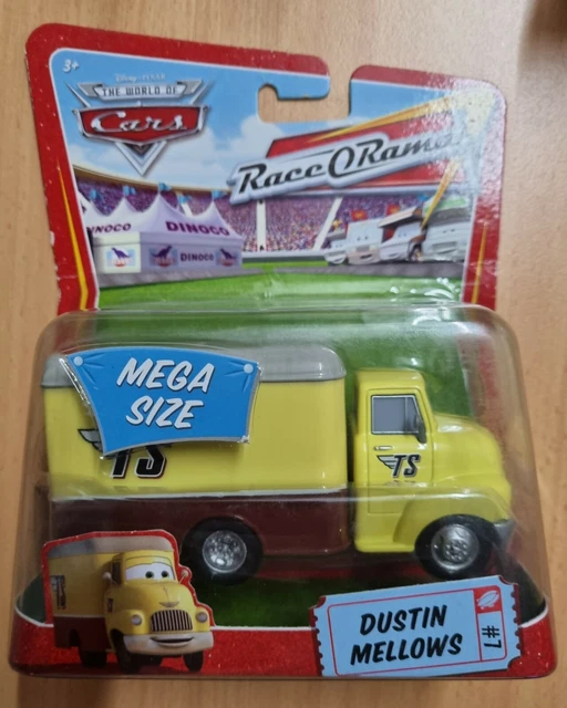 DISNEY PIXAR CARS RACE O RAMA DUSTIN MELLOWS MEGA SIZE VERY 