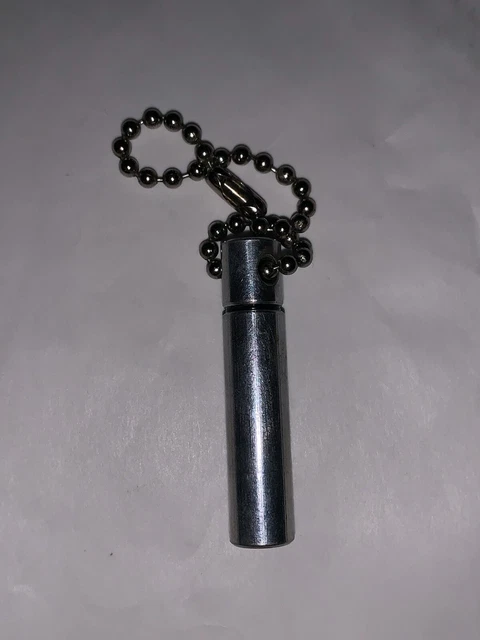 Silver Storage Keychain