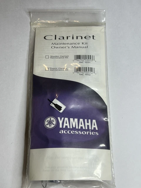 YAMAHA plastic CLARINET MAINTENANCE CARE KIT # YAC 1032 - NEW !