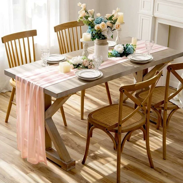 Chemin De Table Paillettes Or 30x280 Cm - Nappe Brillante Pour Mariage Anniversaire Événements