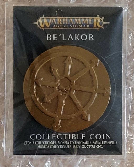 WARHAMMER 40K AGE of Sigmar Coin - BE'LAKOR - Games Workshop Limited ...