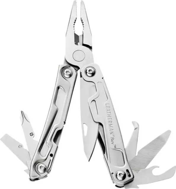 Leatherman REV LTG832130 Edelstahl Multitool Messer Dosen Flaschen Öffner Zange