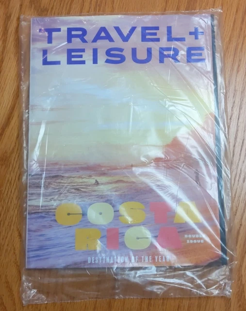TRAVEL + LEISURE Magazine December 2023/January 2024, Costa Rica Double