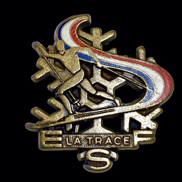 Insigne ESF – Ecole Du Ski Français – Le Cabri – Pin's Vintage