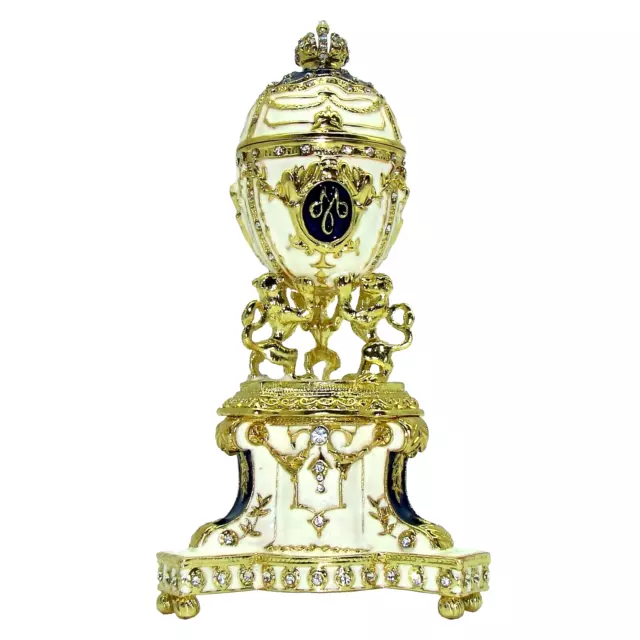 Oeuf Fabergé du Jubilé Danois - copie Oeuf Fabergé de qualité - oeuf collection
