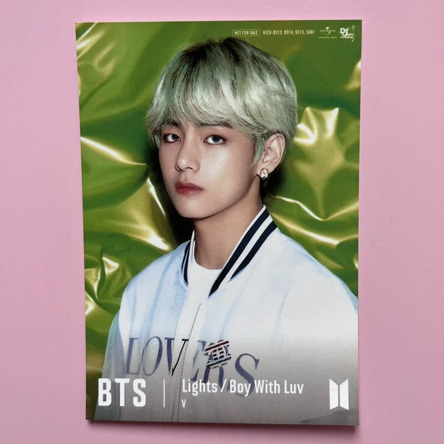 BTS V テテ　直筆　サイン　写真　Lights / Boy With Luv BTS V テテ 直筆 サイン 写真 Lights / Boy With Luv BTS