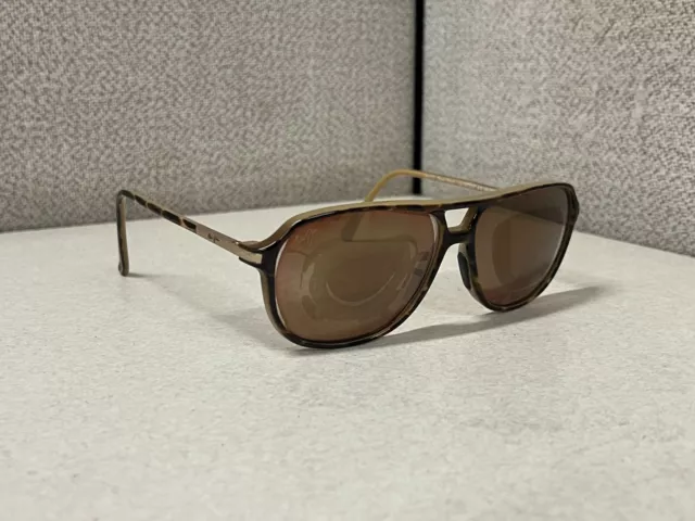 Maui Jim Dawn Partol MJ223-10 Brown Tortoise Sunglasses Frame(Lens need replace)