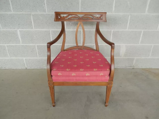 Vintage Hollywood Regency Dorothy Draper Style Accent Chair