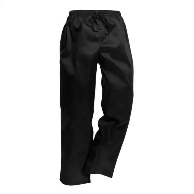 Portwest Drawstring Chef Trousers Elasticated Waist C070 Work Wear XL 40" Leg 31