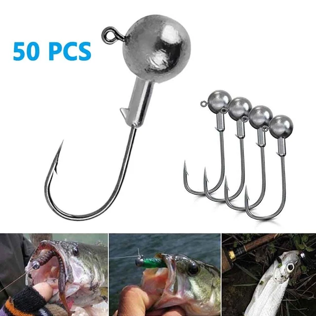 25 Têtes De Plomb (jigheads) Avec Lame Saule – 1,4g / 1,6g / 3g – Pour Crappie, Bass