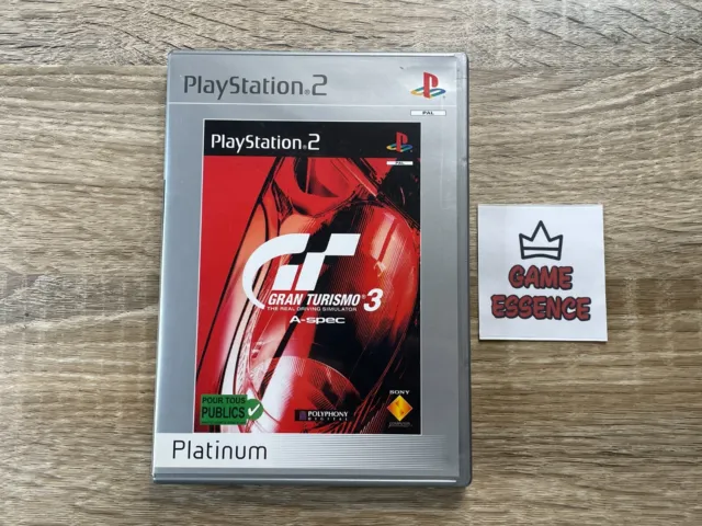 Gran Turismo 3 A-spec PS2 Complet PAL FR Sony PlayStation 2