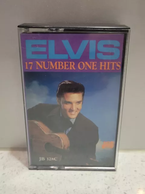 ELVIS PRESLEY - CASSETTE TAPE - 17 Number One Hits