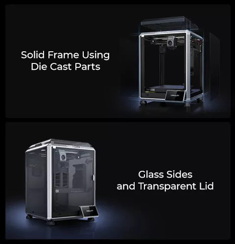 Creality K1C FDM 3D Printer 600 mm/s High-Speed Printing 220*220*250mm 2