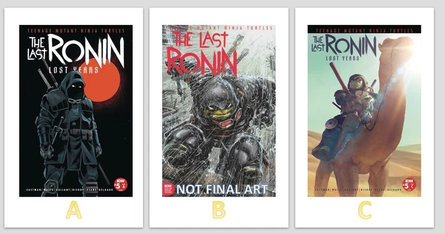 🔥Teenage Mutant Ninja Turtles: Last Ronin The Lost Years 5 A/B/C LOT IDW 7/19🔥