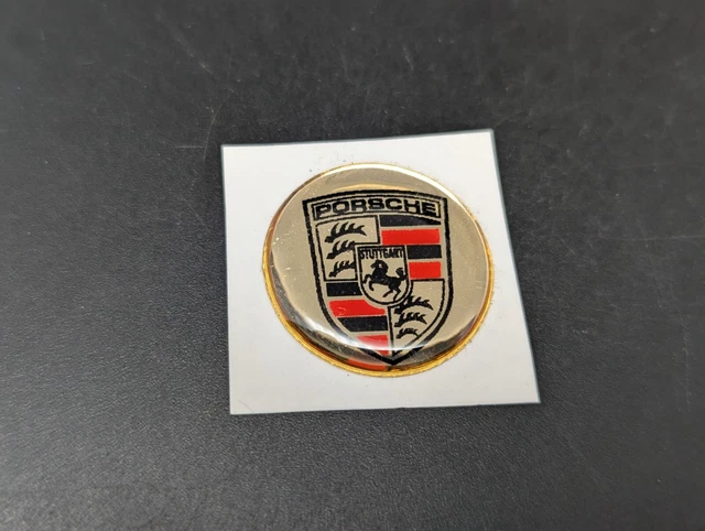 Porsche Wappen Aufkleber Logo Emblem, 6,5cm X 5,5cm, Farbig, WAP0130050MCST - Foto 7