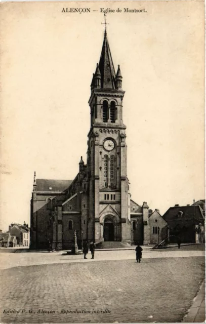 CPA AK ALENCON - Église de Montsort (355048)
