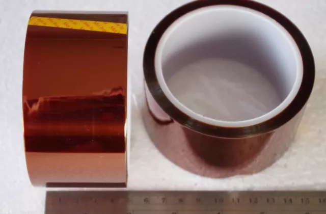 33M Heat Resistant HIGH TEMP Polyimide Film Kapton Tape Insulation Self  Adhesive