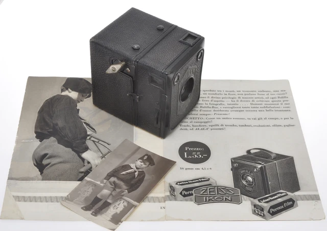Zeiss Ikon rare box "Balilla" made for the Italian market, c.1935/36 3