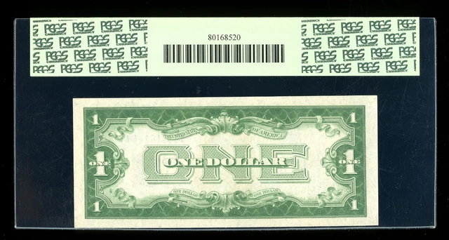 DBR 1934 $1 Silver Superb Gem Fr. 1606 AA Block PCGS 67 PPQ Serial A85515344A 2