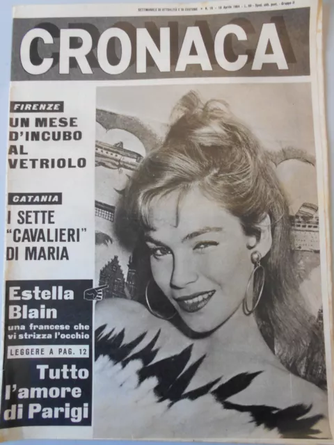 estella blain 1964 sette cavalieri di maria rivista cronaca aa.vv.