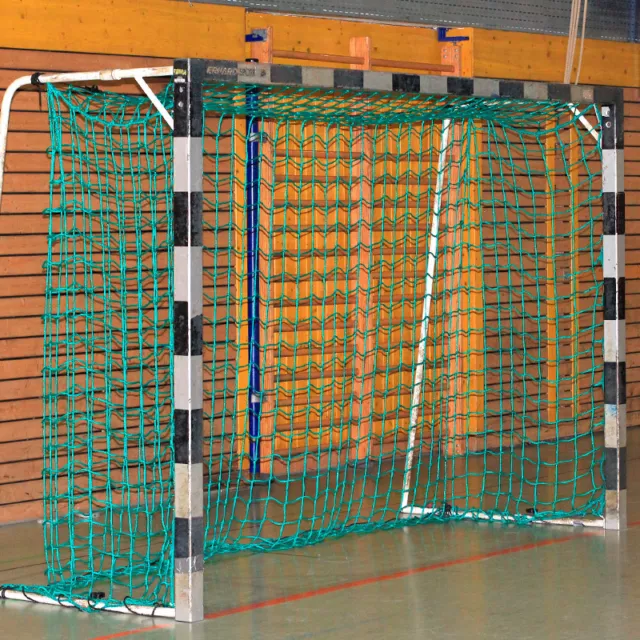 Kleinfeld Fußball Handball Tornetz Netz 3 x 2 m, Tiefe 0,80 / 1,00 m, gekn. 3 mm 3