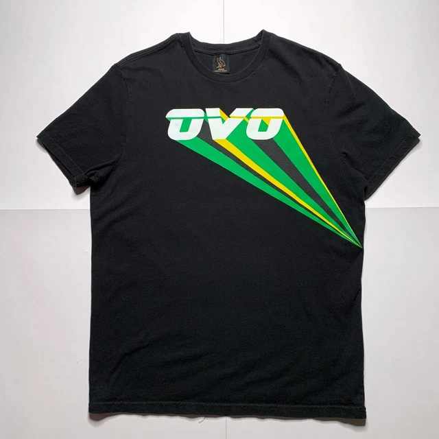 Octobers Very Own OVO Spellout Logo T-shirt Black Size M
