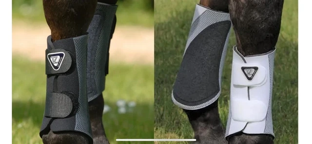 Equilibrium Trizone Neoprene Brushing Boots in Bag - Medium & Large -Black/White