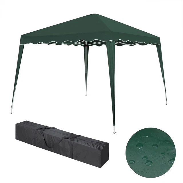 Faltpavillon 3x3m, wasserabweisend, beige UV-Schutz 50+ inkl. Aufbewahrungstasch