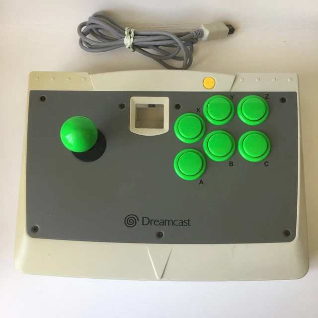 SEGA Dreamcast Arcade Stick HKT-7300 DC Game Controller Japan Import w/Tracking