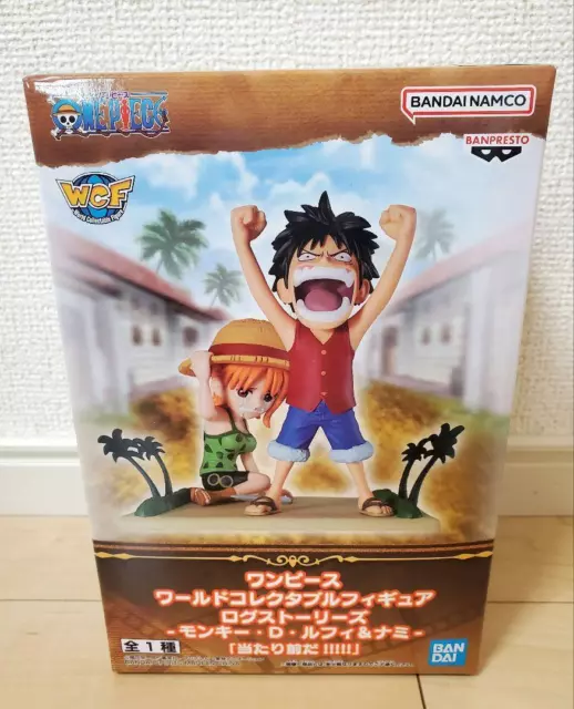 Banpresto One Piece Log Stories Luffy & Nami World Collectable Figure BANDAI