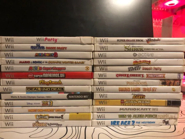 Nintendo Wii Games Complete Fun You Pick & Choose Video Games