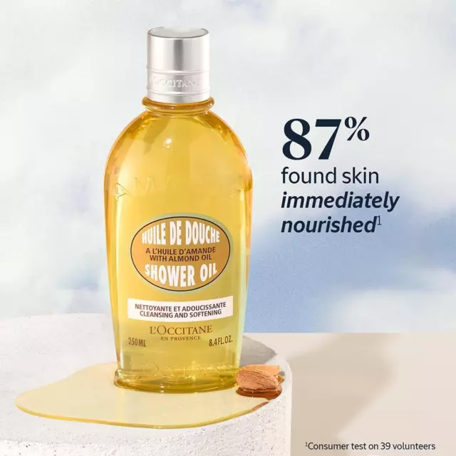 Loccitane Almond Shower Oil for Unisex - 16.9 Oz Shower Oil Size Name:500 Ml ... 3