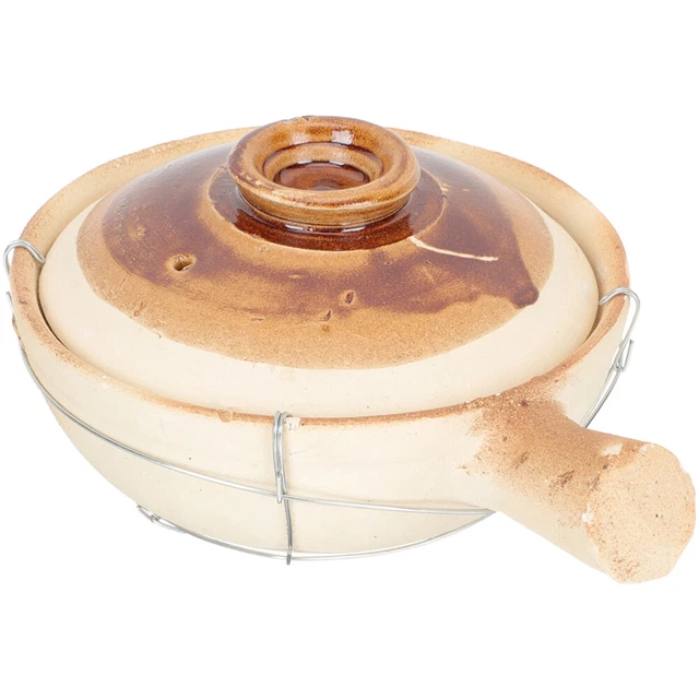 Pentola In Terracotta 25cm Con Coperchio - Casseruola Artigianale Per Cucina Naturale - Foto 5