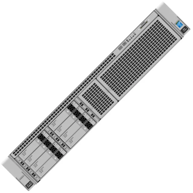Server Cisco UCS C240 M4 2x Xeon E5-2683 v4 64x 2,1 GHz 256 GB RAM 2x 1,2 TB HDD