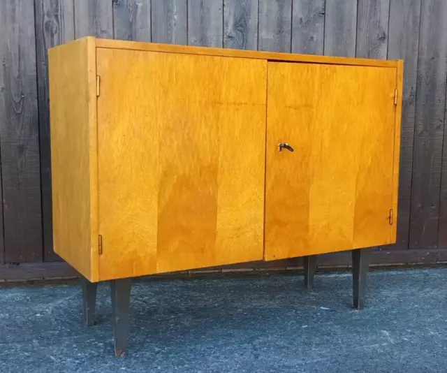 Sideboard Schuhschrank Vintage Kommode 60er Retro Mid Century Anrichte 60s